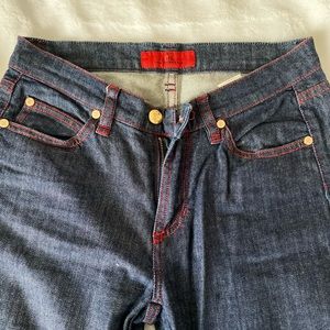 straight leg carolina herrera jeans